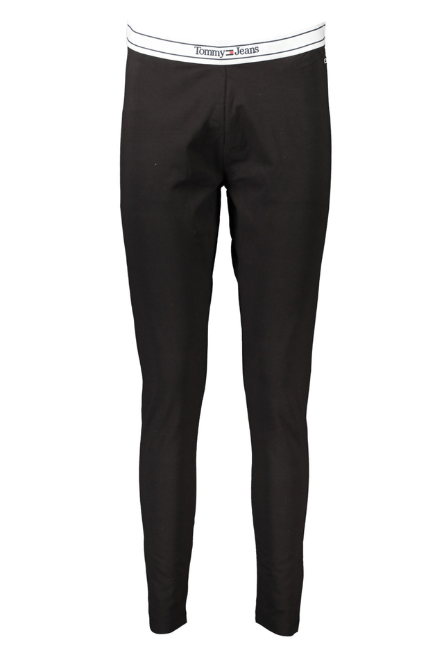 6976TOMMY HILFIGER LEGGINS DONNA NERO