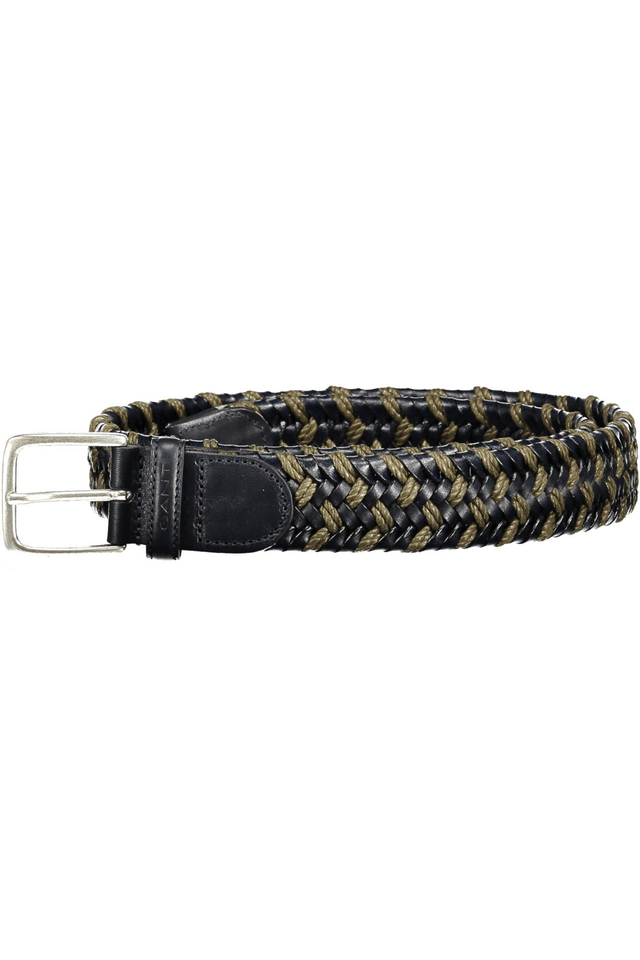 2189GANT CINTURA IN PELLE UOMO VERDE