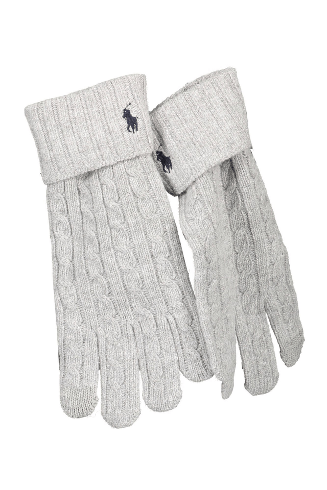 2294RALPH LAUREN GUANTI UOMO GRIGIO