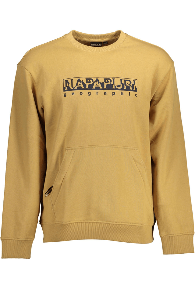 1500NAPAPIJRI FELPA SENZA ZIP UOMO BEIGE