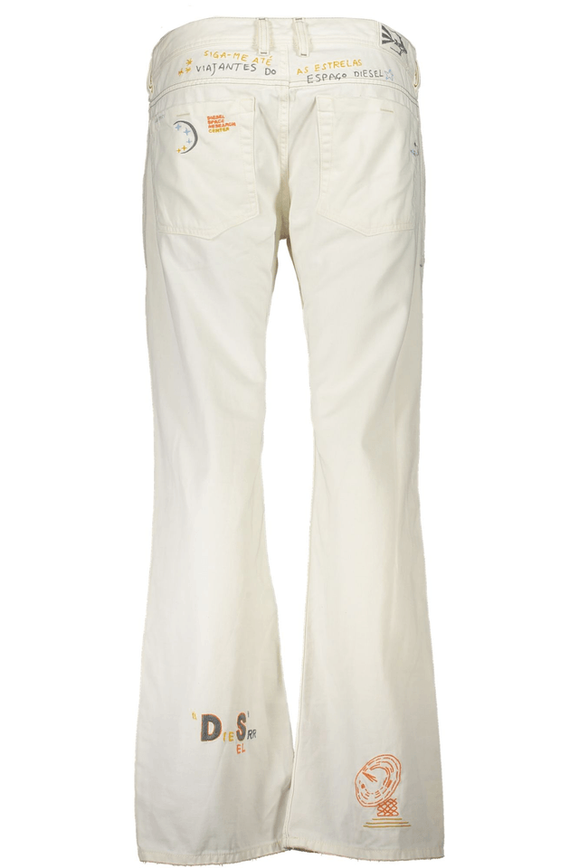 7429DIESEL PANTALONE DONNA BIANCO