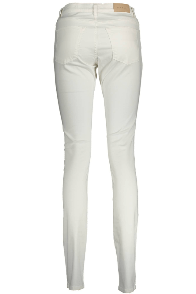 448GANT PANTALONE DONNA BIANCO