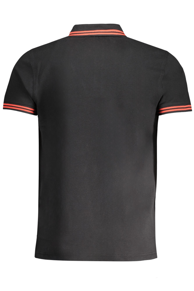 8986CAVALLI CLASS POLO MANICHE CORTE UOMO NERO