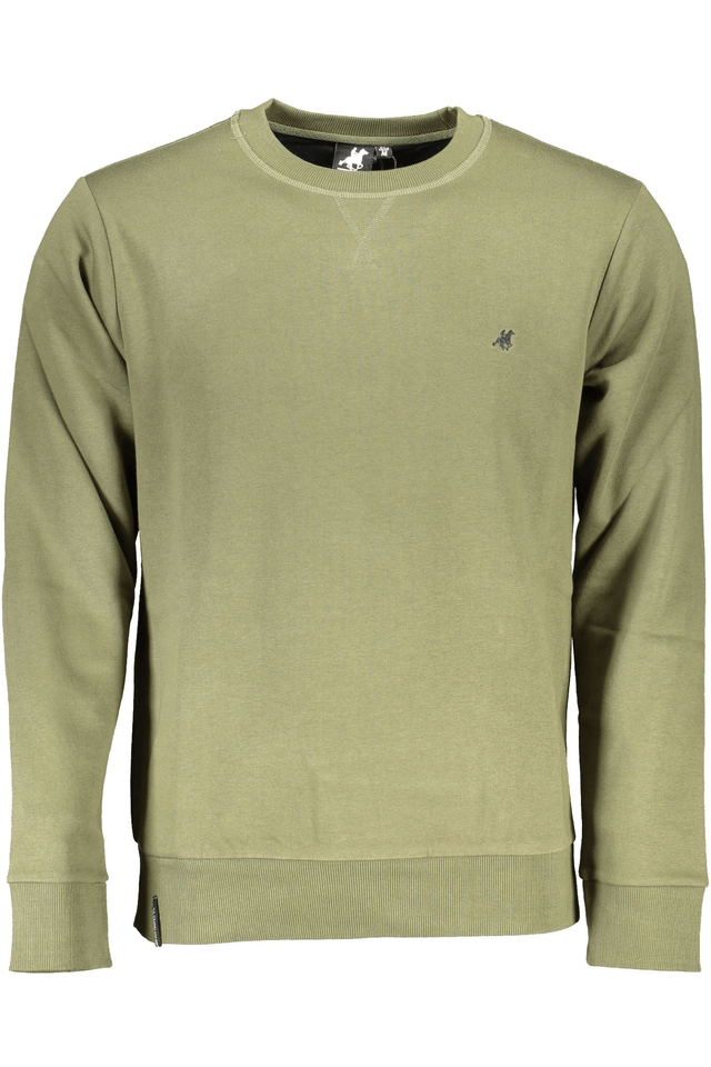 6605U.S. GRAND POLO FELPA SENZA ZIP UOMO VERDE