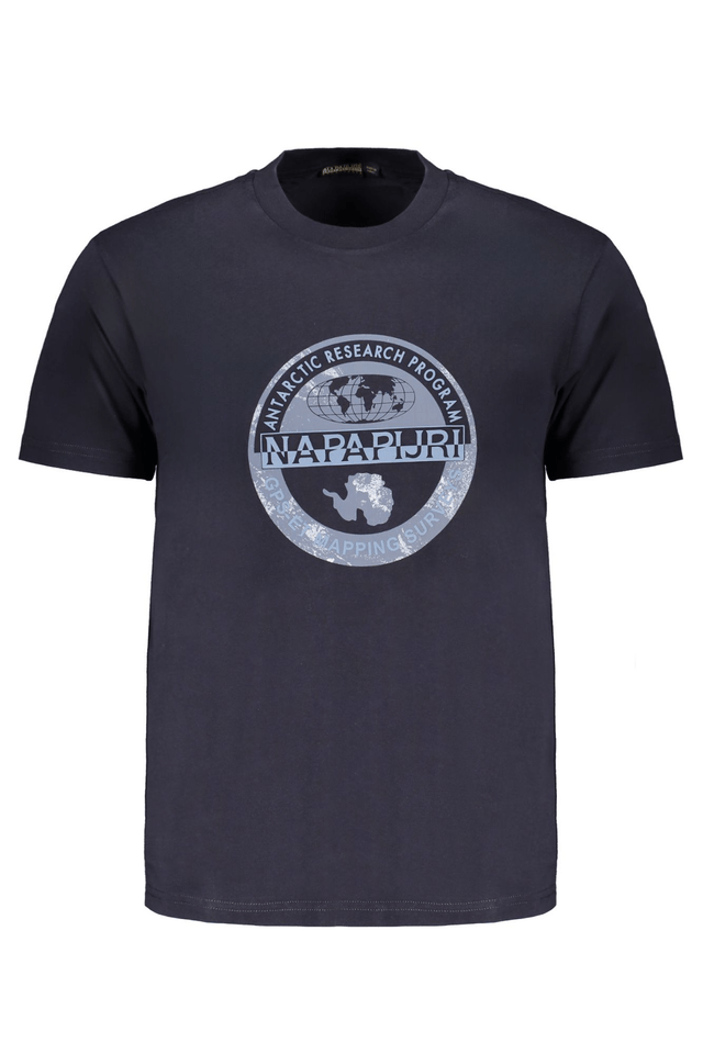 8437NAPAPIJRI T-SHIRT MANICHE CORTE UOMO BLU