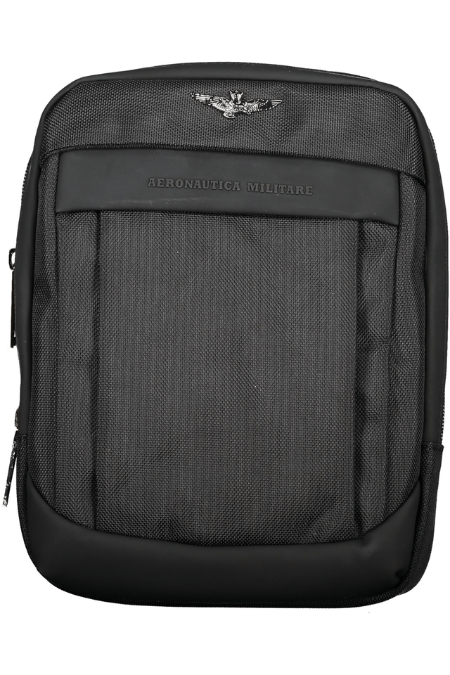 6737AERONAUTICA MILITARE TRACOLLA UOMO NERO