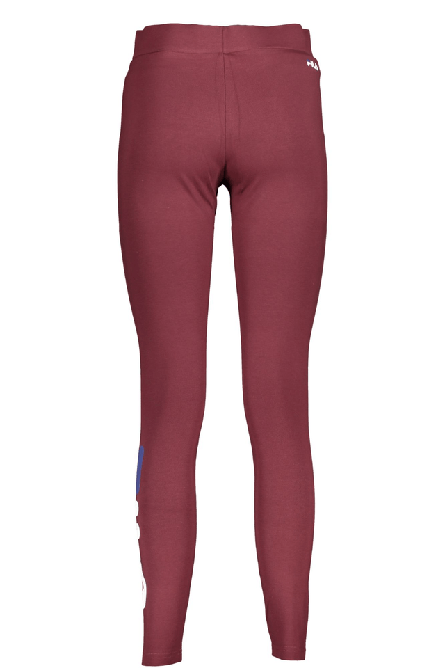 6110FILA LEGGINS DONNA ROSSO