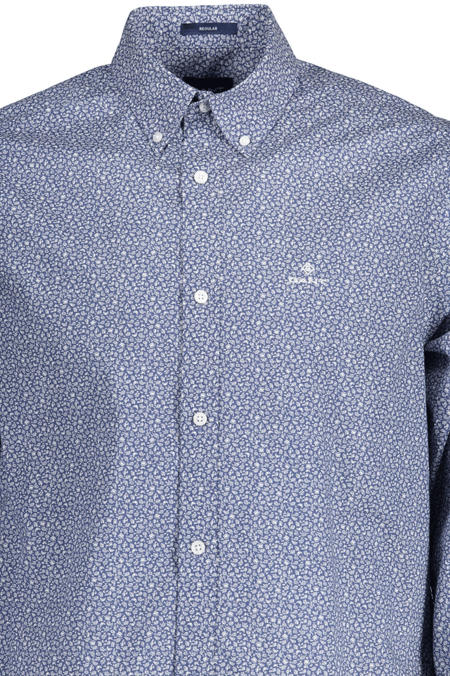 240GANT CAMICIA MANICHE LUNGHE UOMO BLU