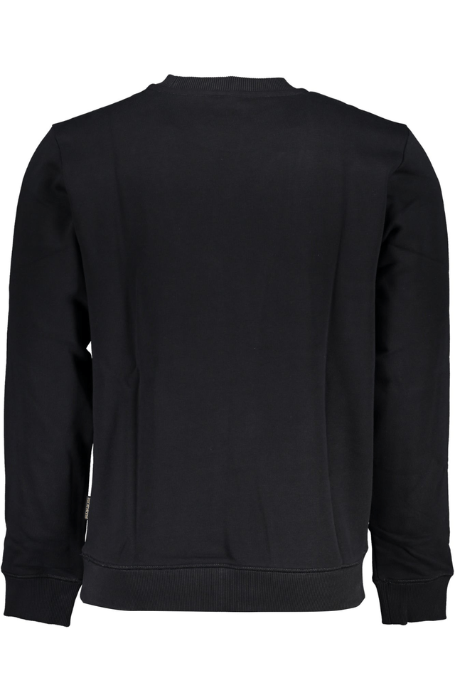 5761NAPAPIJRI FELPA SENZA ZIP UOMO NERO