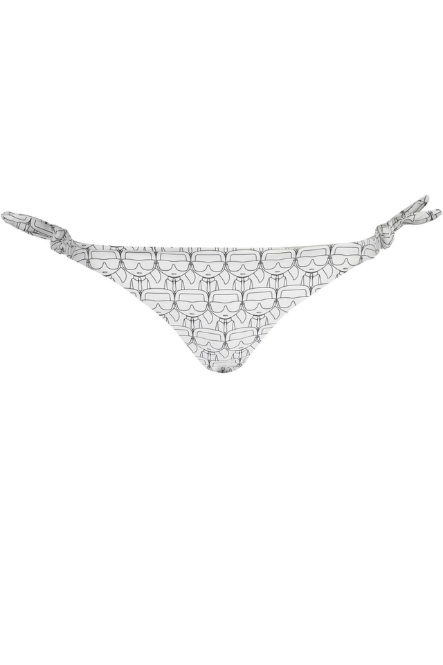 2876KARL LAGERFELD BEACHWEAR COSTUME PARTE SOTTO DONNA BIANCO