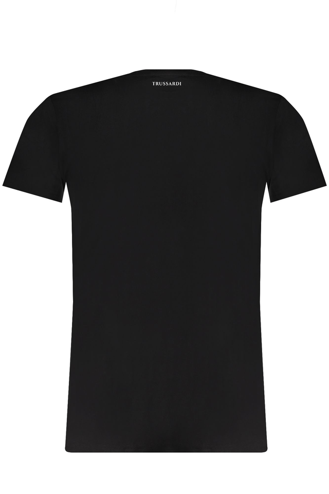 8897TRUSSARDI T-SHIRT MANICHE CORTE UOMO NERO