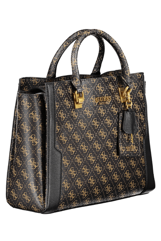5082GUESS JEANS BORSA DONNA MARRONE