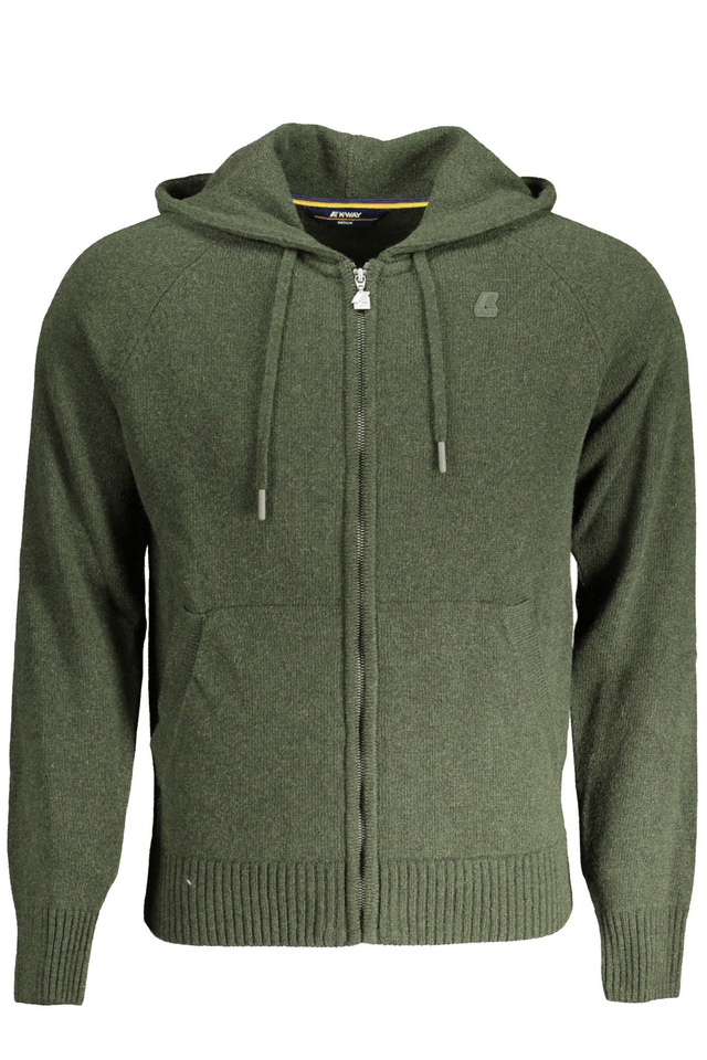 9159K-WAY CARDIGAN UOMO VERDE