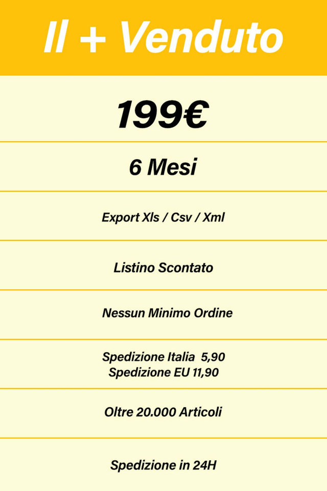 1412SERVIZIO DROP SHIPPING 6 MESI