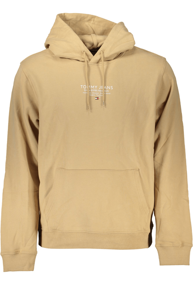 7217TOMMY HILFIGER FELPA SENZA ZIP UOMO BEIGE