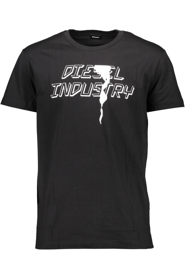 815DIESEL T-SHIRT MANICHE CORTE UOMO NERO