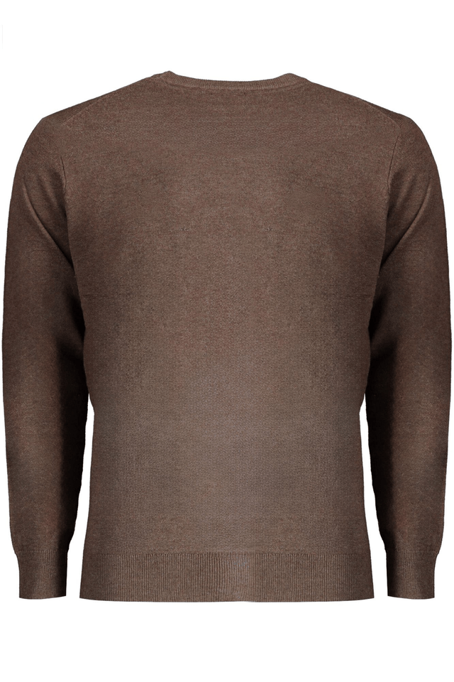 10280NORWAY 1963 MAGLIA UOMO MARRONE