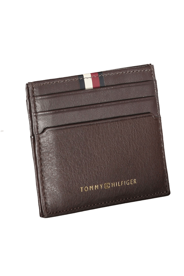 6255TOMMY HILFIGER PORTAFOGLIO UOMO MARRONE