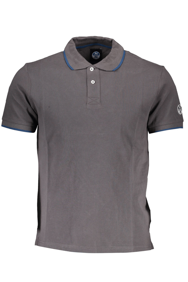 2521NORTH SAILS POLO MANICHE CORTE UOMO GRIGIO