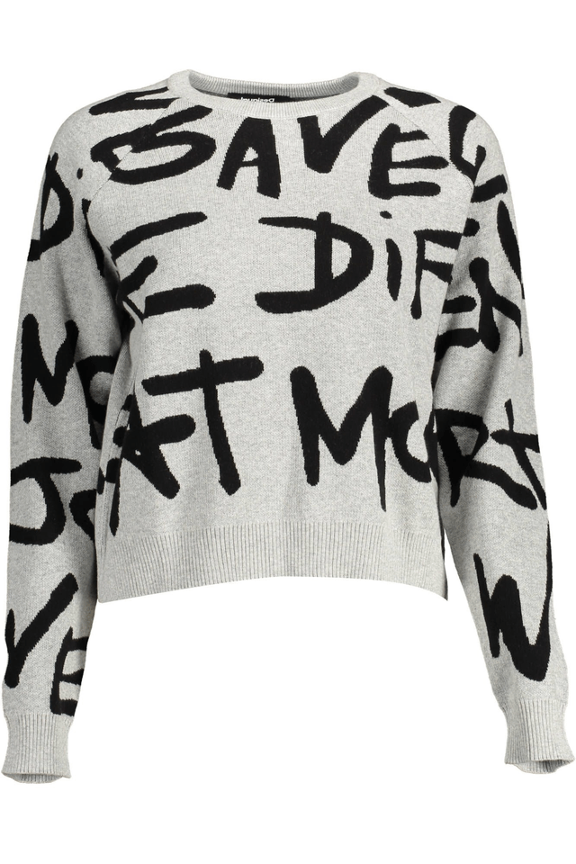 2207DESIGUAL MAGLIA DONNA GRIGIO