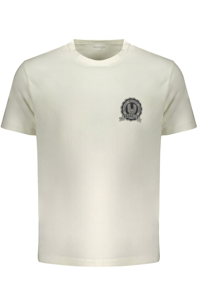 9974WRANGLER T-SHIRT MANICHE CORTE UOMO BIANCO