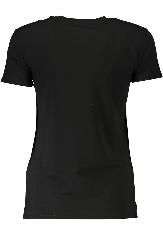 7678PATRIZIA PEPE T-SHIRT MANICHE CORTE DONNA NERO
