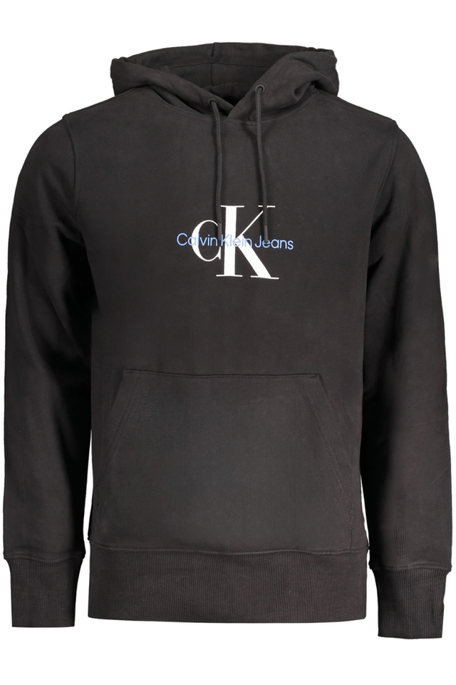 10559CALVIN KLEIN FELPA SENZA ZIP UOMO NERO