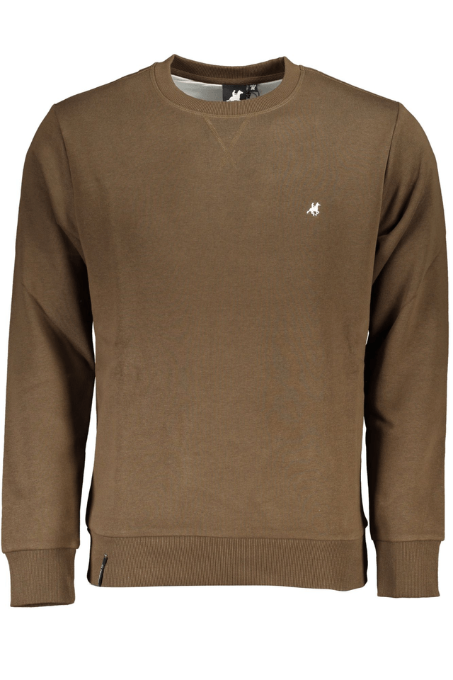 4850U.S. GRAND POLO FELPA SENZA ZIP UOMO MARRONE