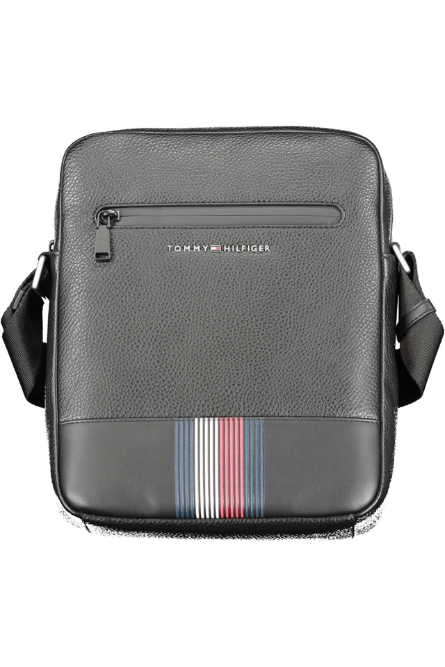 9487TOMMY HILFIGER TRACOLLA UOMO NERO