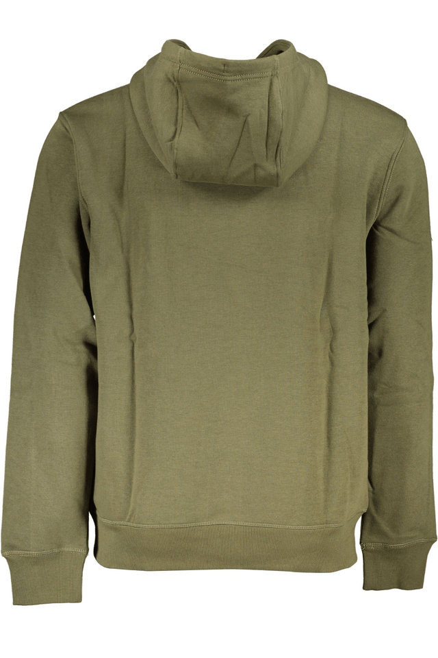 5508TOMMY HILFIGER FELPA SENZA ZIP UOMO VERDE