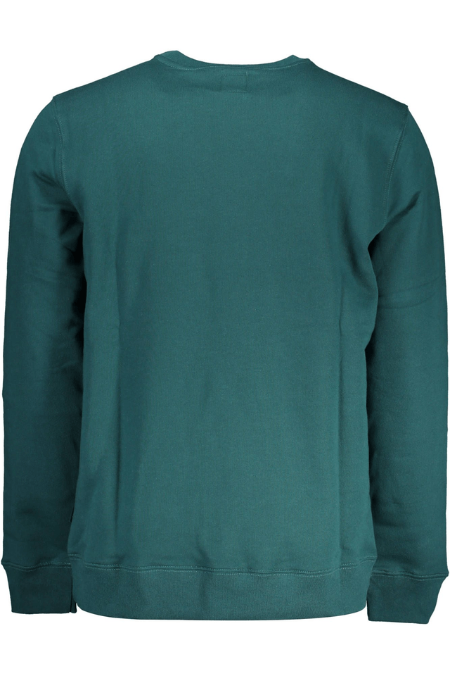 3286VANS FELPA SENZA ZIP UOMO VERDE