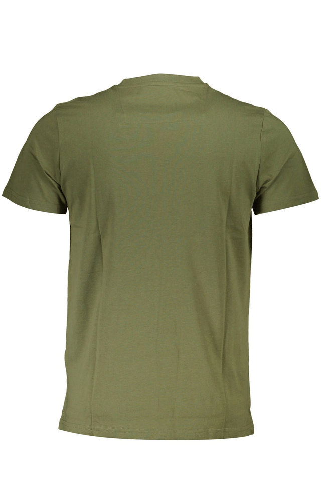 4519CAVALLI CLASS T-SHIRT MANICHE CORTE UOMO VERDE
