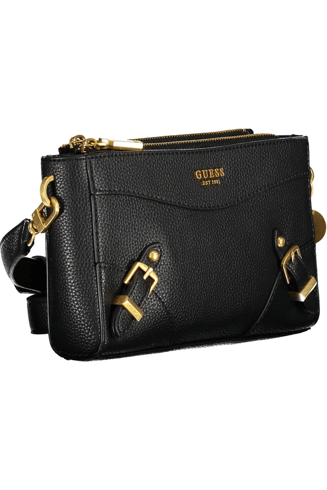 3065GUESS JEANS BORSA DONNA NERO