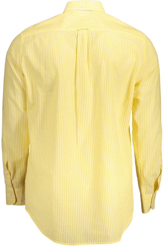 511GANT CAMICIA MANICHE LUNGHE UOMO GIALLO