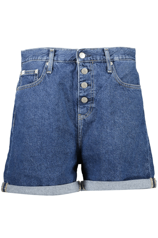 4193CALVIN KLEIN JEANS SHORT DONNA BLU