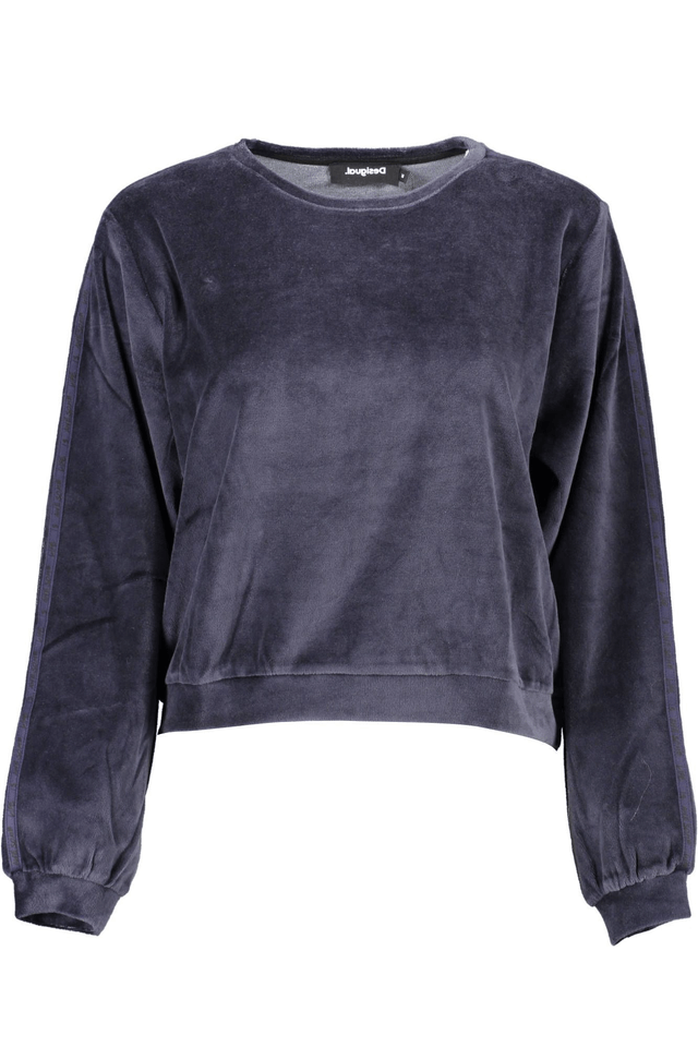 1195DESIGUAL MAGLIA DONNA BLU