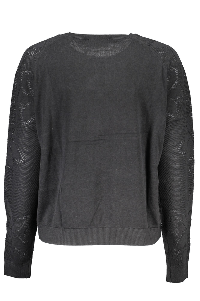 8195DESIGUAL MAGLIA DONNA NERO