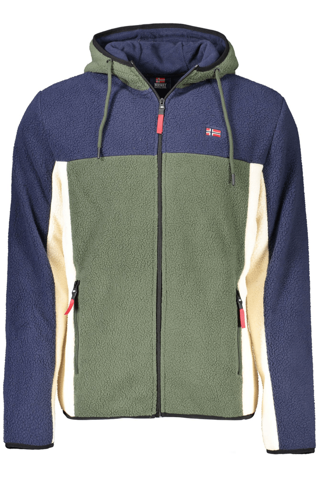 10204NORWAY 1963 GIACCA SPORTIVA UOMO VERDE