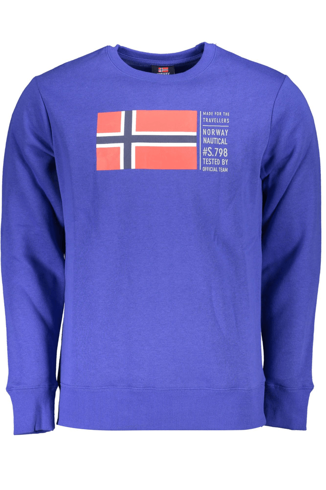 4966NORWAY 1963 FELPA SENZA ZIP UOMO BLU