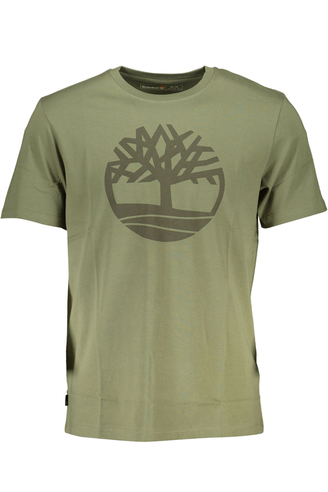 8212TIMBERLAND T-SHIRT MANICHE CORTE UOMO VERDE