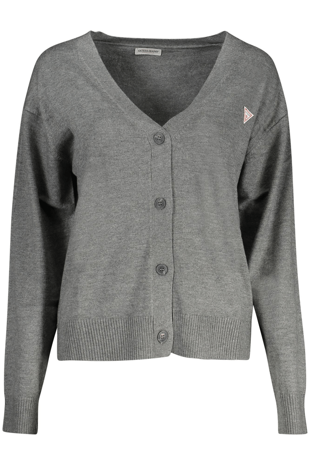10660GUESS JEANS CARDIGAN DONNA GRIGIO