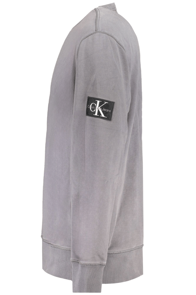 9125CALVIN KLEIN FELPA SENZA ZIP UOMO GRIGIO
