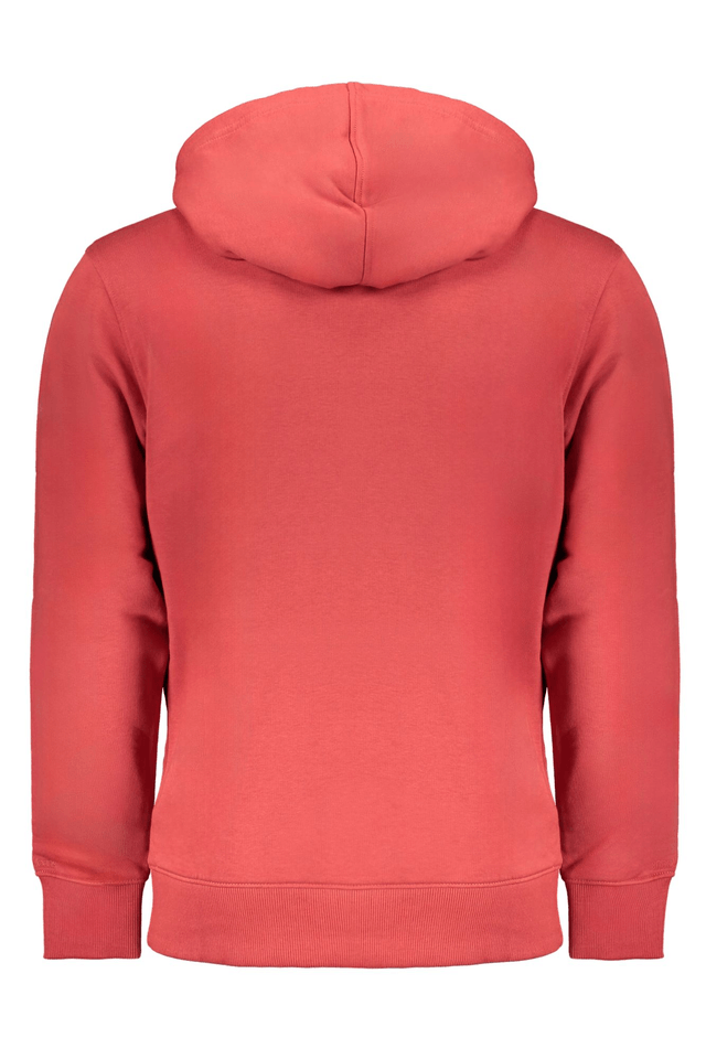 8414CALVIN KLEIN FELPA SENZA ZIP UOMO ROSSO