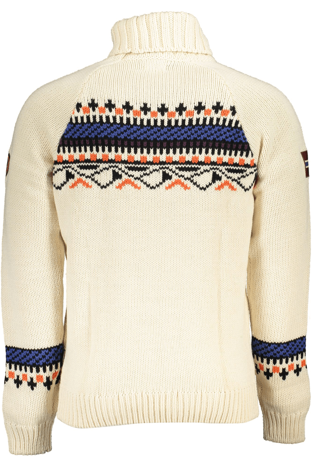 6607NAPAPIJRI MAGLIONE UOMO BEIGE