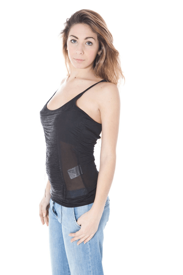 730DATCH CANOTTA DONNA NERO