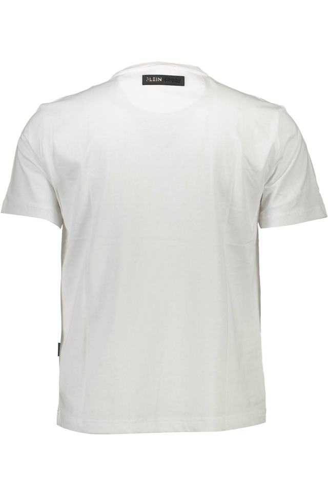 1208PLEIN SPORT T-SHIRT MANICHE CORTE UOMO BIANCO
