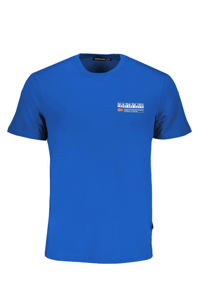 8449NAPAPIJRI T-SHIRT MANICHE CORTE UOMO BLU