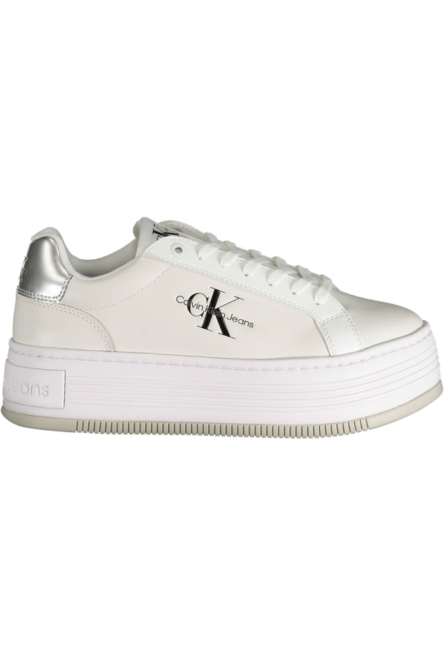 9715CALVIN KLEIN CALZATURA SPORTIVA DONNA BIANCO