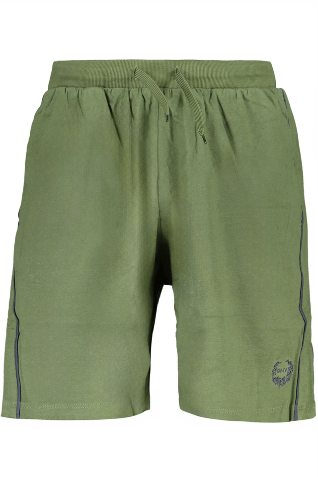 9650GIAN MARCO VENTURI PANTALONE SHORT UOMO VERDE