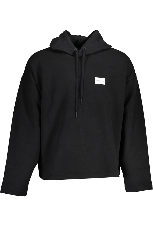 2764CALVIN KLEIN FELPA SENZA ZIP UOMO NERO